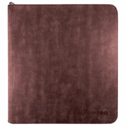 Ultra Pro Suede Collection: Deck Builder's Playset PRO-Binder 8 Ultra Pro Suede Collection: Deck Builder's Playset PRO-Binder -Ultra Pro 85930 12Pkt ZipAlbum Suede Ruby Front