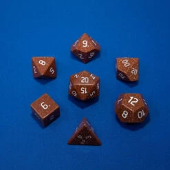 Ultra Pro Gemstone Gold Sandstone RPG Dice Set (7ct) -Ultra Pro 85995