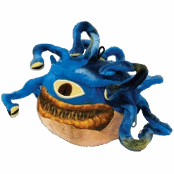 Ultra Pro Dungeons & Dragons The Xanathar Beholder Gamer Pouch -Ultra Pro 86866 Plush DandD Beholder Angle