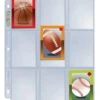 Ultra Pro 9-Pocket Mini Card Page (100ct)