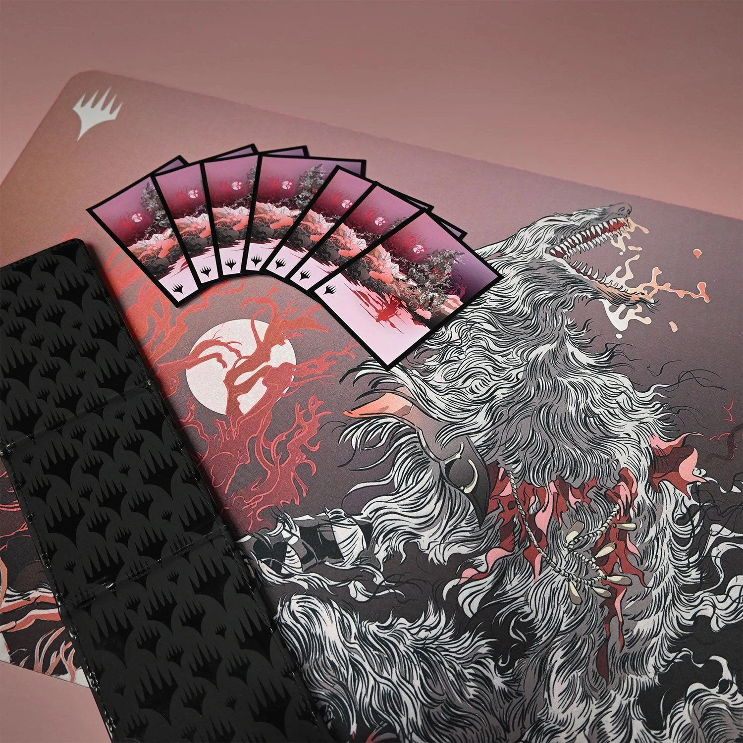 Ultra Pro Innistrad: Midnight Hunt Arlinn The Pack Leader Double-Sided Standard Gaming Playmat For Magic: The Gathering 5 Ultra Pro Innistrad: Midnight Hunt Arlinn The Pack Leader Double-Sided Standard Gaming Playmat For Magic: The Gathering - Image 5