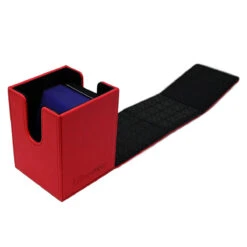 Ultra Pro Mana Alcove Flip Deck Box For Magic: The Gathering -Ultra Pro MountainOpenInUse