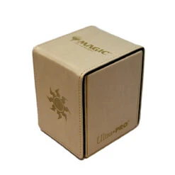 Ultra Pro Mana Alcove Flip Deck Box For Magic: The Gathering -Ultra Pro PlainsSide