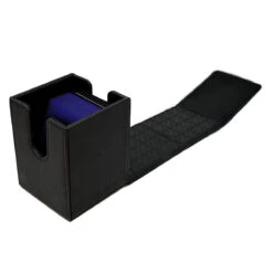 Ultra Pro Mana Alcove Flip Deck Box For Magic: The Gathering -Ultra Pro SwampSideInUse