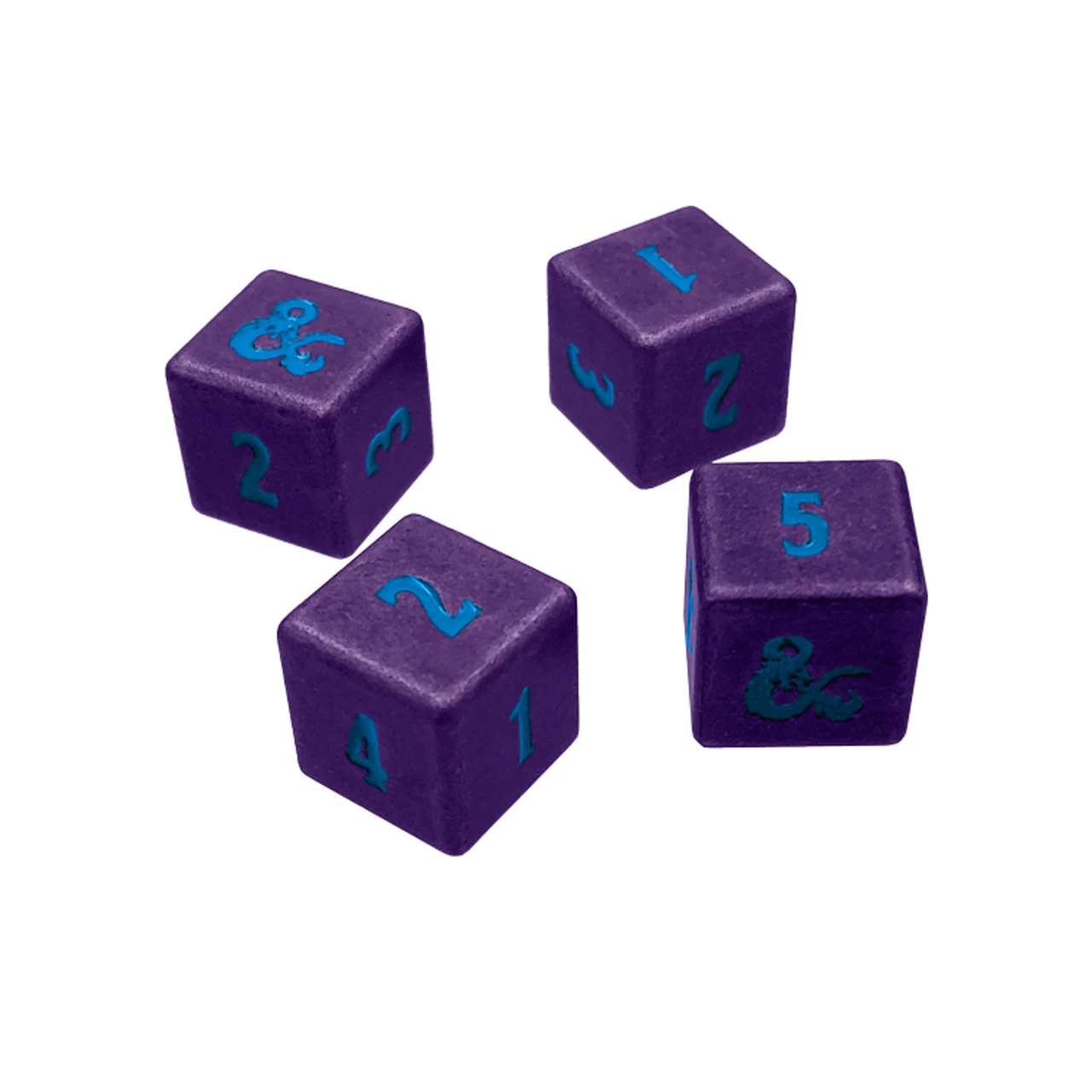 Ultra Pro Dice: D&D Phandelver & Below - The Shattered Obelisk - Heavy Metal Underdark D6 - Royal Purple/Sky Blue (4) 1 Ultra Pro Dice: D&D Phandelver & Below - The Shattered Obelisk - Heavy Metal Underdark D6 - Royal Purple/Sky Blue (4)