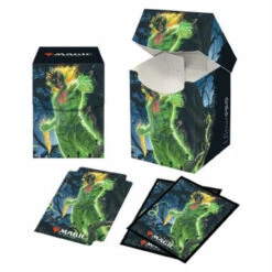 Ultra Pro: Zendikar Rising - Obuun, Mul Daya Ancestor - Combo Sleeves (100ct) & Deck Box (PRO-100+)