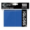 Ultra Pro Sleeves: Pacific Blue - Eclipse Gloss (100ct)