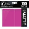 Ultra Pro Sleeves: Hot Pink - Eclipse PRO-Matte (100ct)