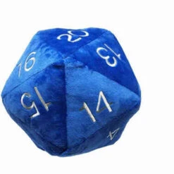 Ultra Pro Plush: Jumbo D20 Novelty Dice (Blue/Silver)