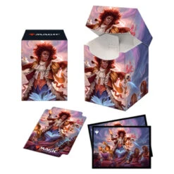 Ultra Pro: Strixhaven Ft. Prismari - Zaffai, Thunder Conductor - Sleeves (100ct) & Deck Box