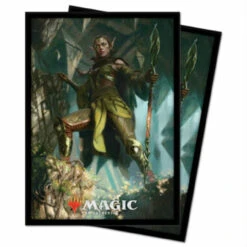 Ultra Pro Sleeves: Zendikar Rising - Nissa Of Shadowed Boughs (100ct)