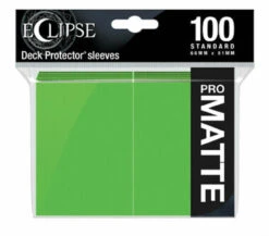 Ultra Pro Sleeves: Lime Green - Eclipse PRO-Matte (100ct)