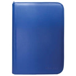 Ultra Pro Binder: Blue - Vivid, Zippered (4-Pocket)