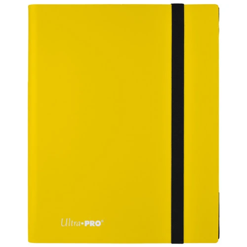 Ultra Pro Pro-Binder: Eclipse Lemon Yellow 1 Ultra Pro Pro-Binder: Eclipse Lemon Yellow