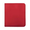 Ultra Pro 12-Pocket Zippered Pro-Binder: Red
