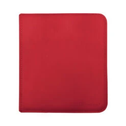 Ultra Pro 12-Pocket Zippered Pro-Binder: Red