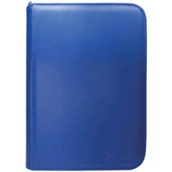 Ultra Pro 4-Pocket Zippered Pro-Binder: Vivid Blue