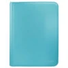 Ultra Pro 9-Pocket Zippered Pro-Binder: Vivid Light Blue