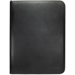Ultra Pro 9-Pocket Zippered Pro-Binder: Vivid Black