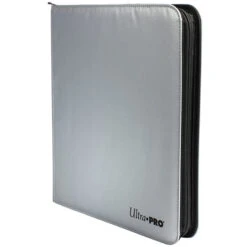 Ultra Pro 12-Pocket Zippered Pro-Binder: Silver