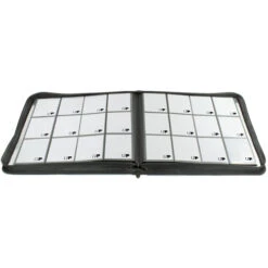 Ultra Pro 12-Pocket Zippered Pro-Binder: Silver -Ultra Pro upr15946 4