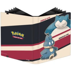 Ultra Pro Pokemon 9-Pocket PRO Binder: Snorlax & Munchlax (Last Chance)