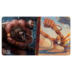 Ultra Pro Playmat: Secret Lair - Zangief & Dhalsim (Clearance)