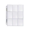 Ultra Pro Silver Series 18-Pocket Pages (25ct) For Standard Size Cards